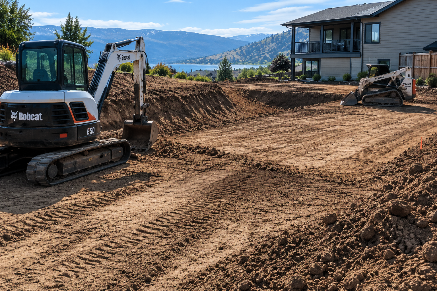 Excavation and grading project